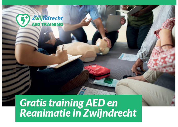 GRATIS Reanimatie – AED trainingen in Zwijndrecht