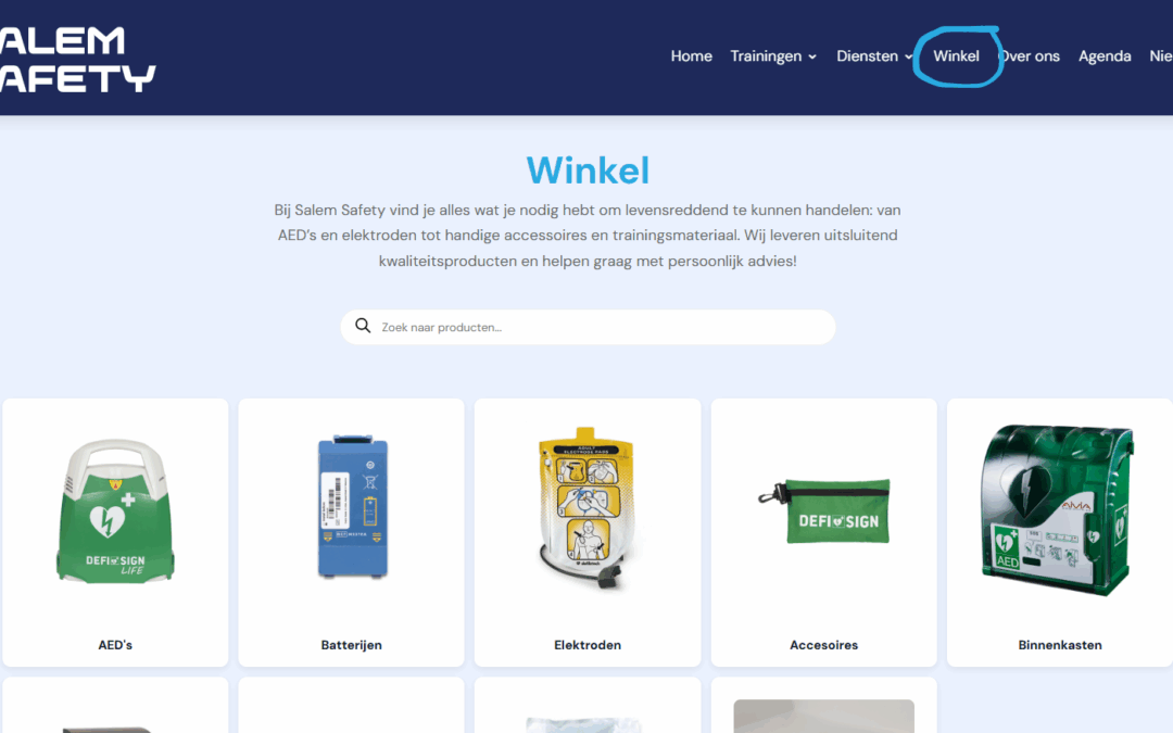 🟢 Onze webshop is live! 🟢